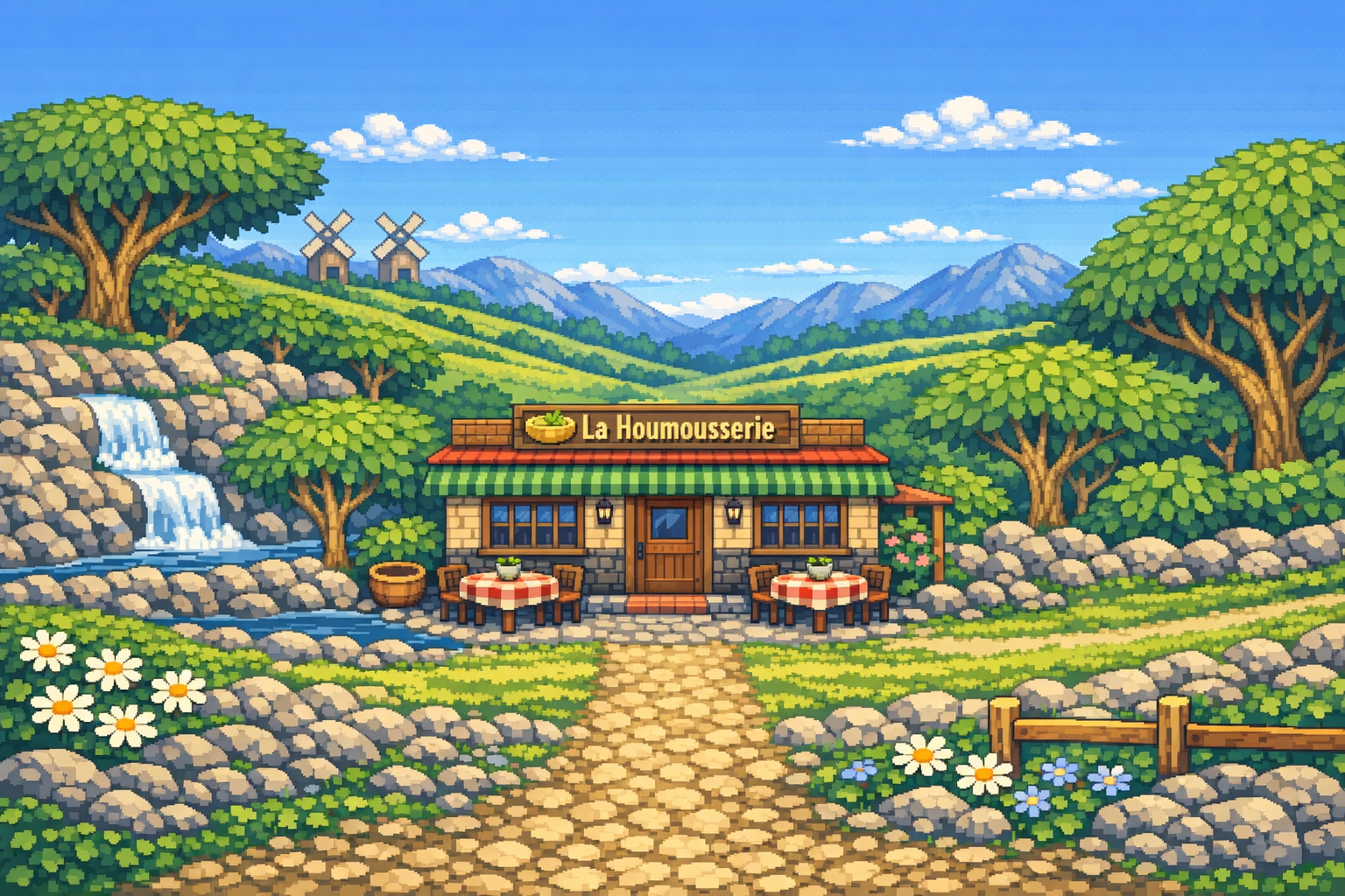 La Houmousserie — la devanture